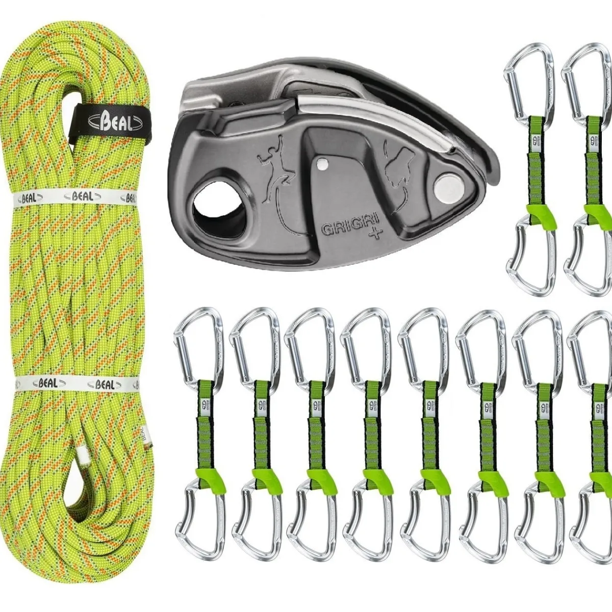 Beal Oliunìd Deal Kit Tuono Lime NY GriGri Hot