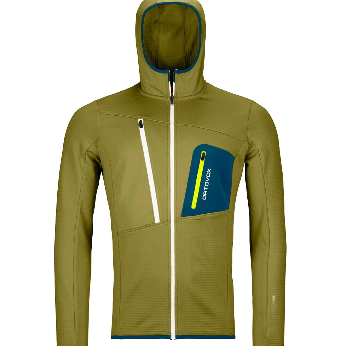 Ortovox Fleece Grid Hoody M men's technical polar fleece Sweet Alison Shop