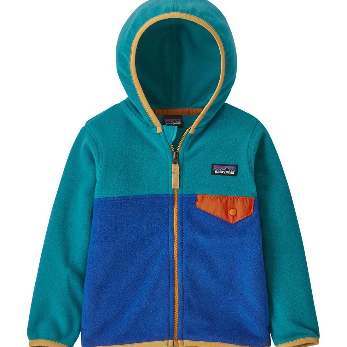 Patagonia Baby Micro D Snap-T Jkt Kids' Technical Polar Fleece Skiff Blue Store
