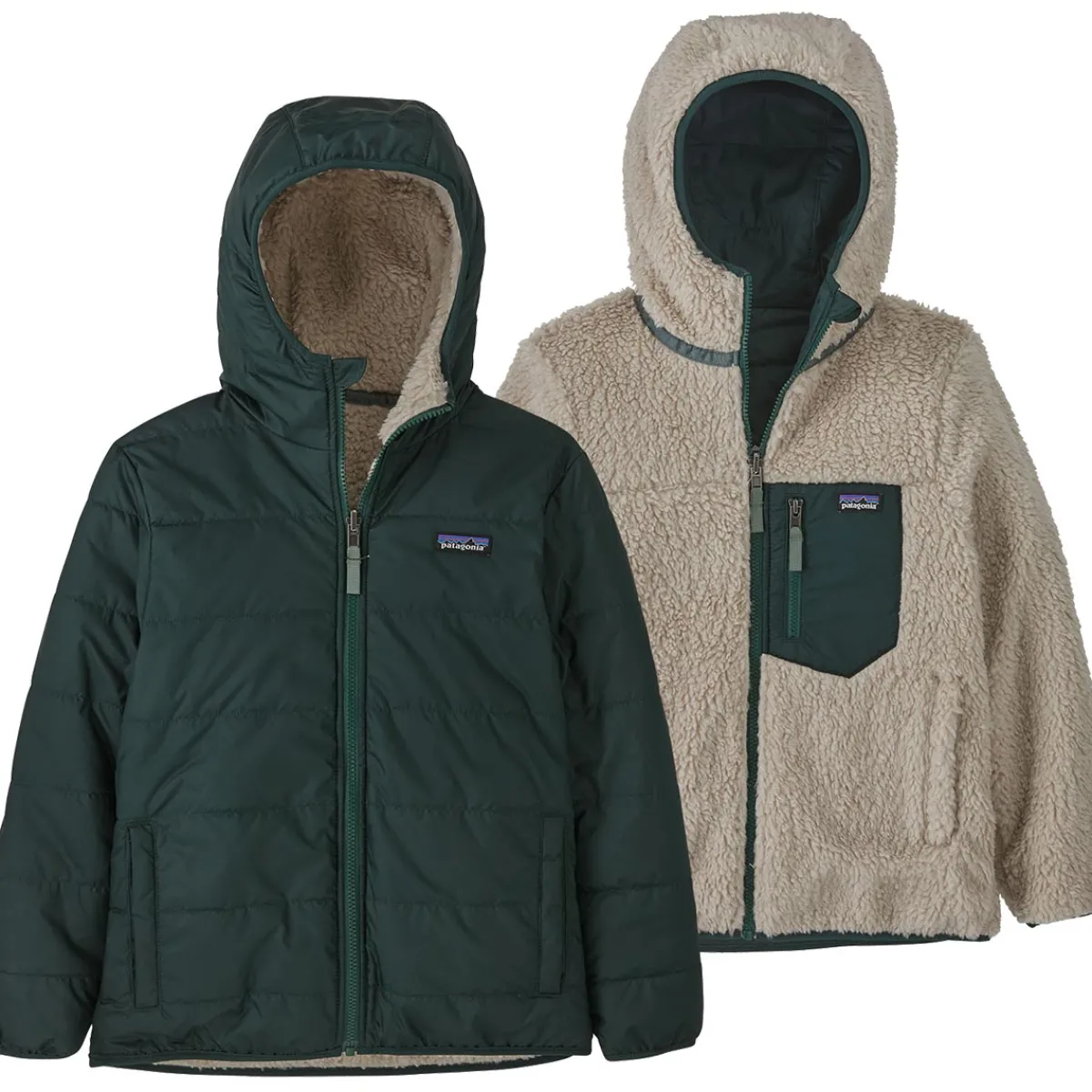 Patagonia Kids' Reversible Ready Freddy Hoody kid's jacket Flash Sale