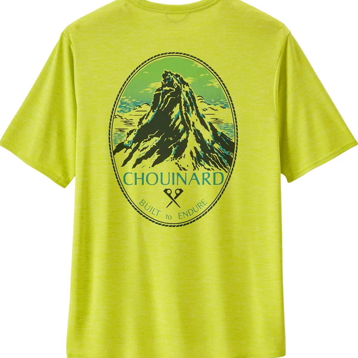 Patagonia M's Cap Cool Daily Graphic Shirt Lands Men's t-shirt Clean Climb Bloom: Vessel Blue X-Dye New