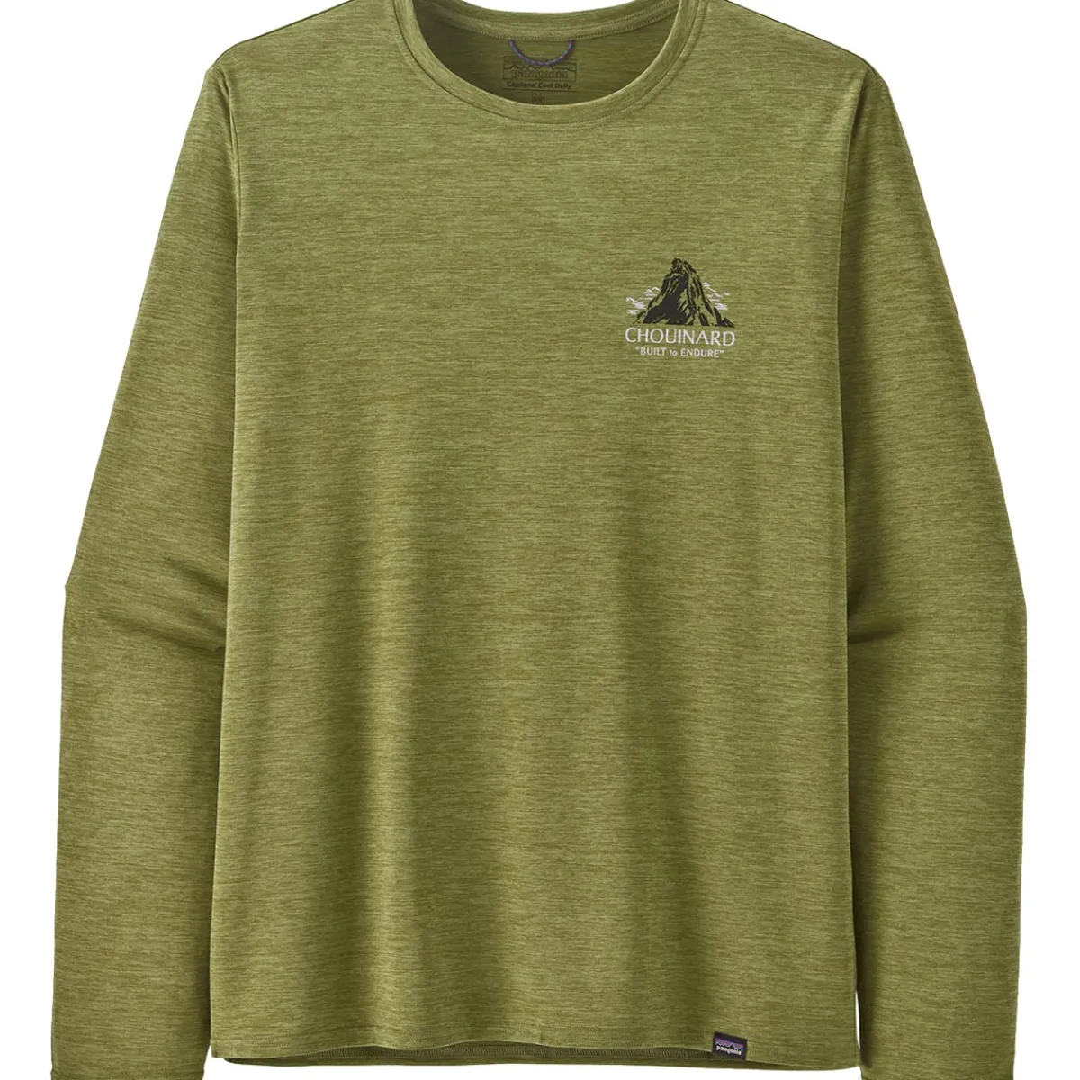 Patagonia M's L/S Cap Cool Daily Graphic Shirt Lands Men's long-sleeved t-shirt Protect Pedal: Evening Mauve X-Dye Best
