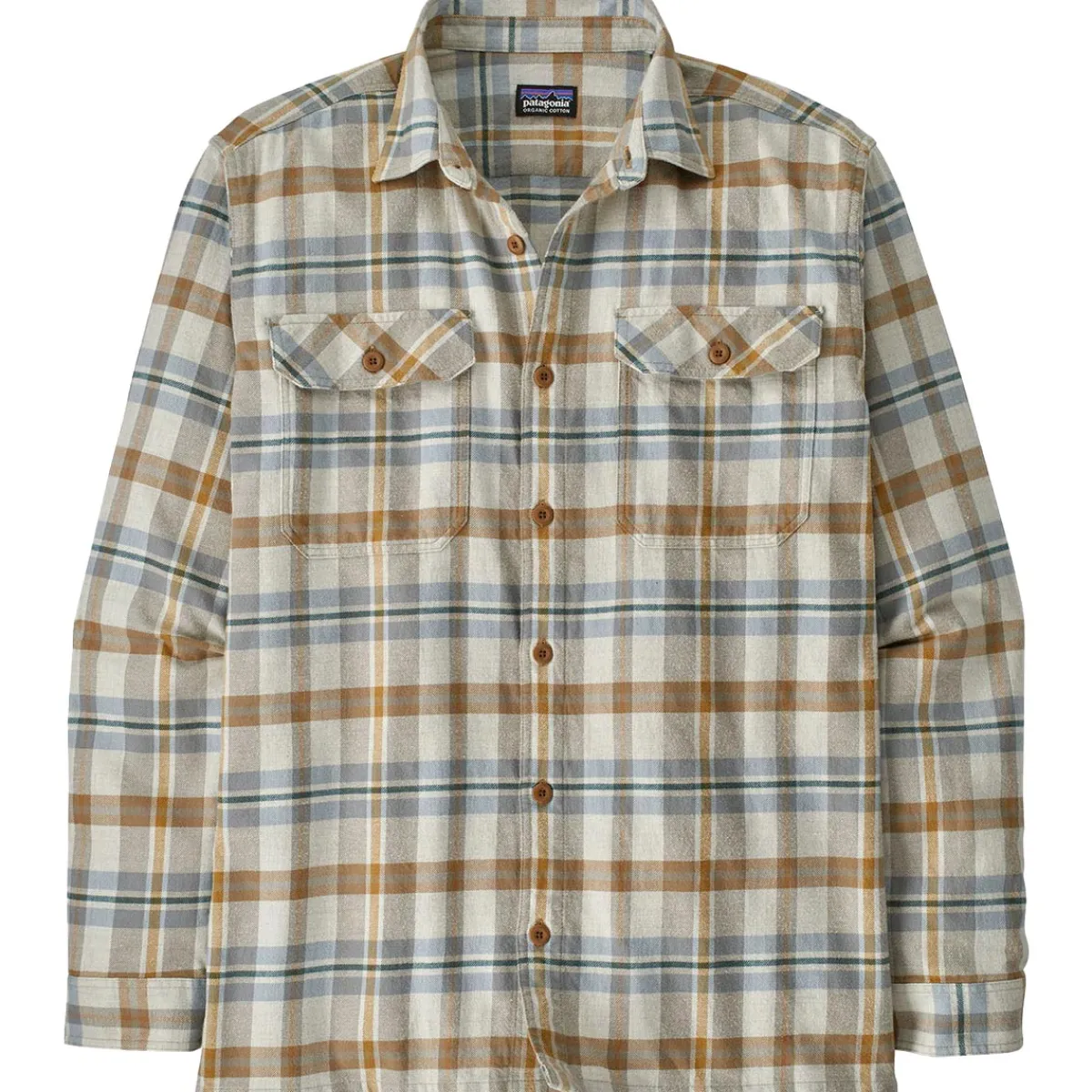 Patagonia M's L/S Organic Cotton MW Fjord Flannel Shirt men's shirt Cheap