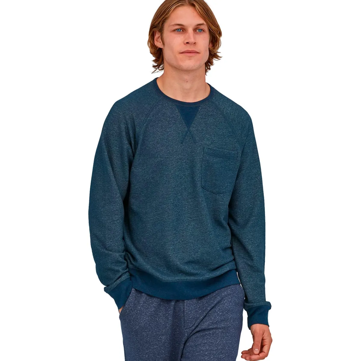 Patagonia M's Mahnya fleece crewneck New Navy Flash Sale