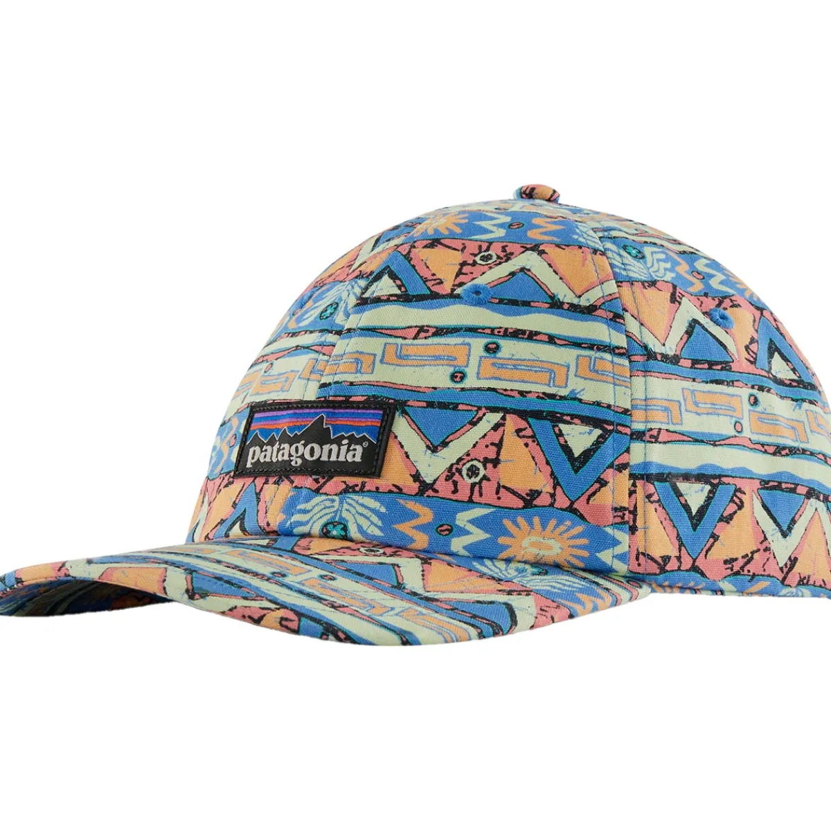 Patagonia P-6 Label Trad Cap hat Birch White Flash Sale