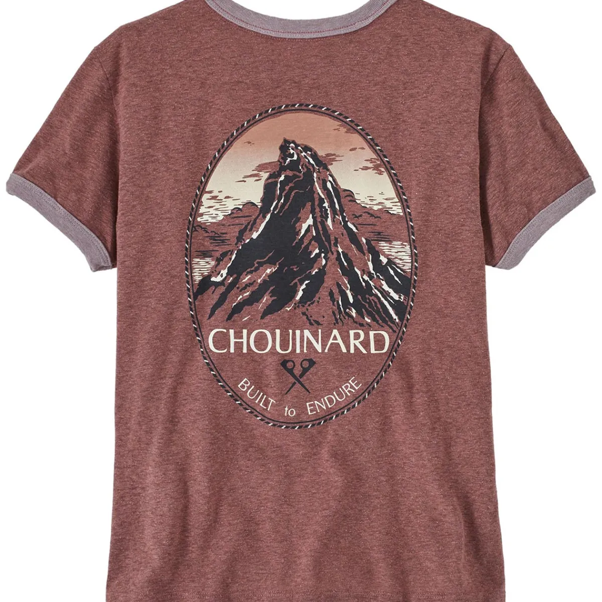 Patagonia W's Chouinard Crest Ringer Responsibili-Tee women's t-shirt Best Sale