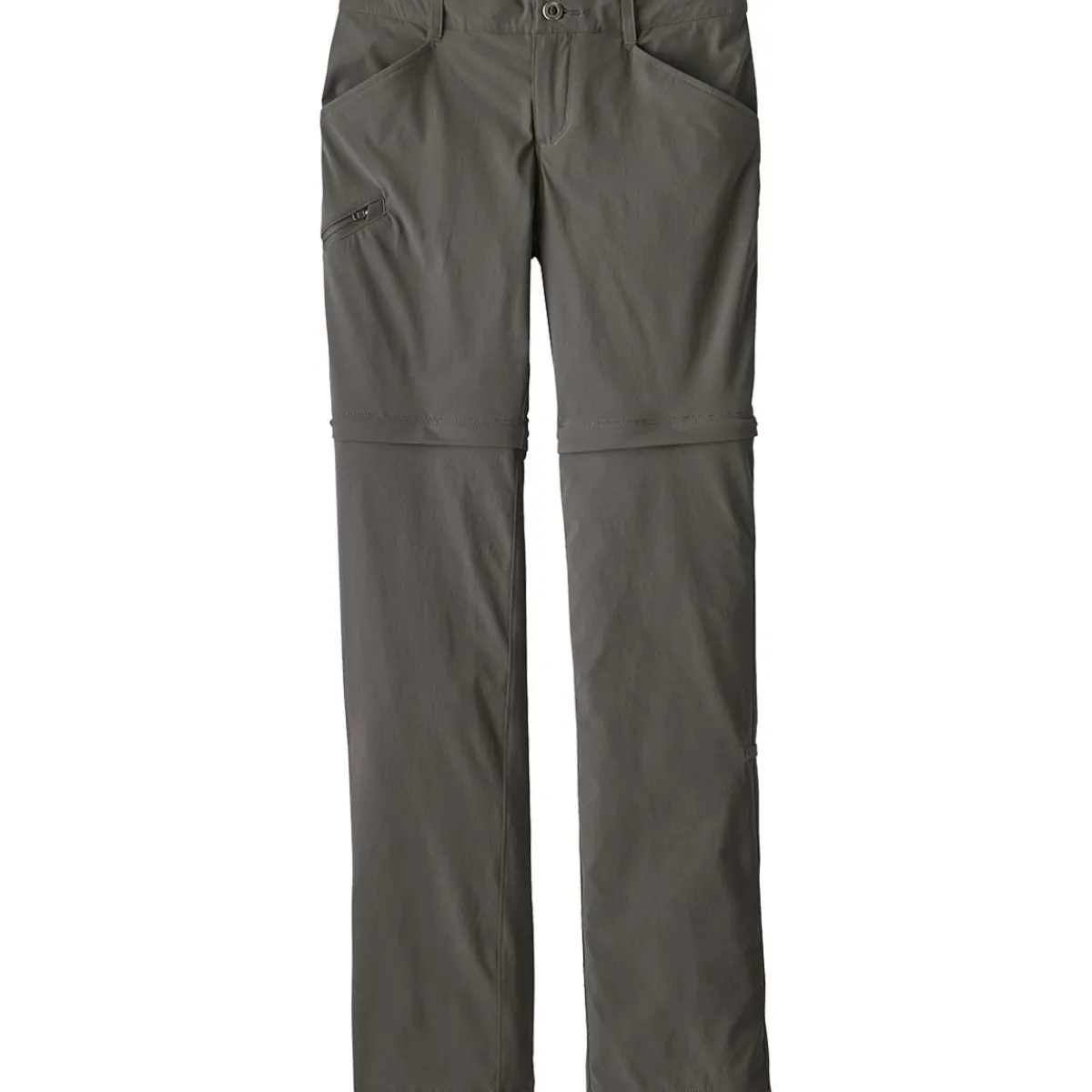 Patagonia W's Quandary Convertible Pants - Regular women's pants Forge Grey Online