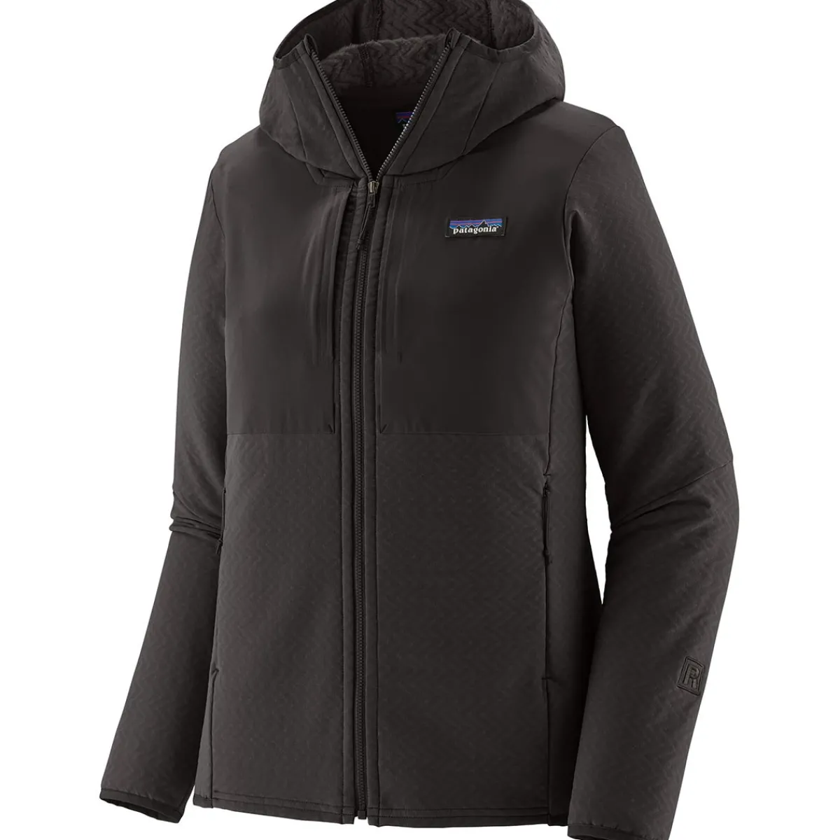Patagonia W's R2 CrossStrata Hoody women's thermal fleece Terrain Green Cheap