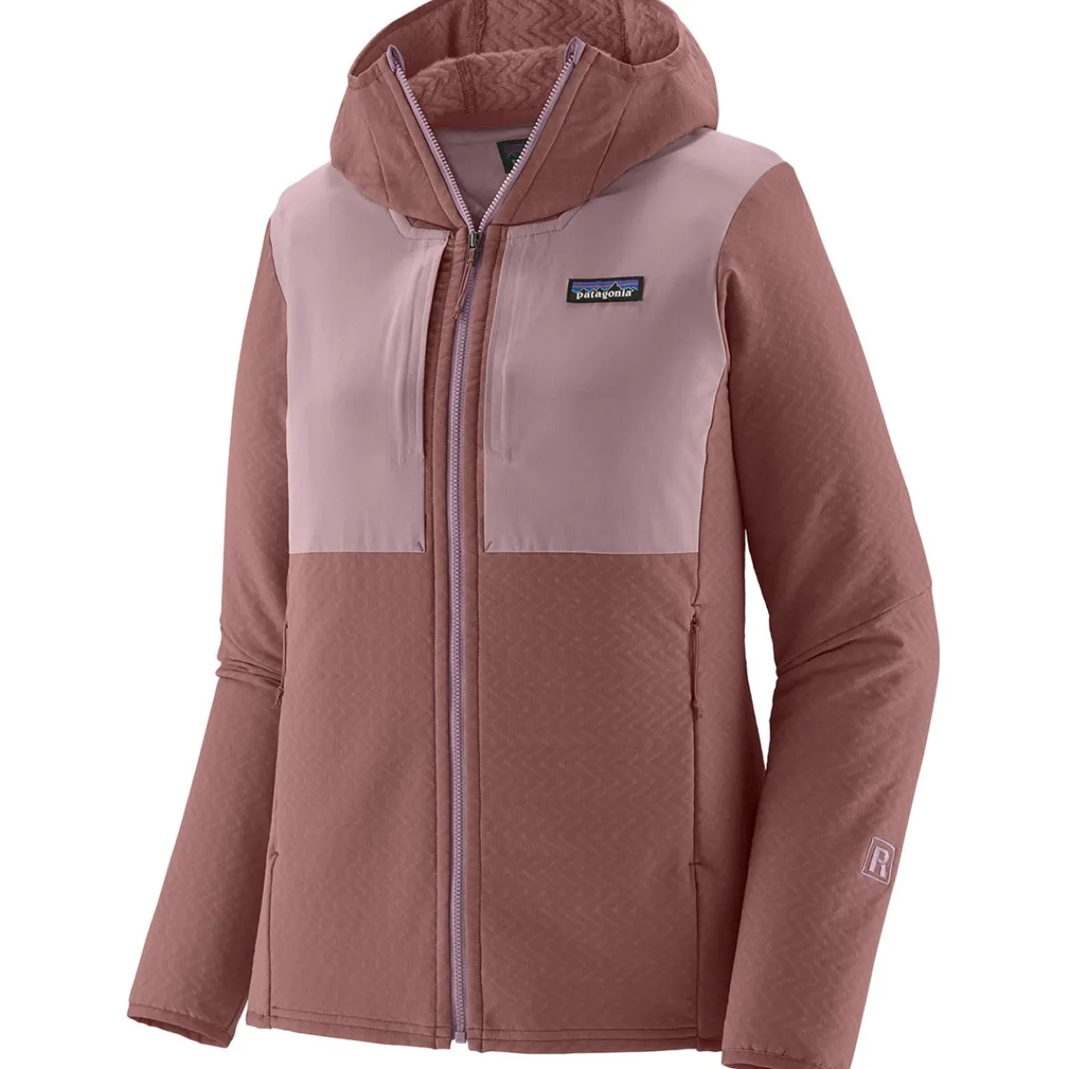 Patagonia W's R2 CrossStrata Hoody women's thermal fleece Terrain Green Cheap