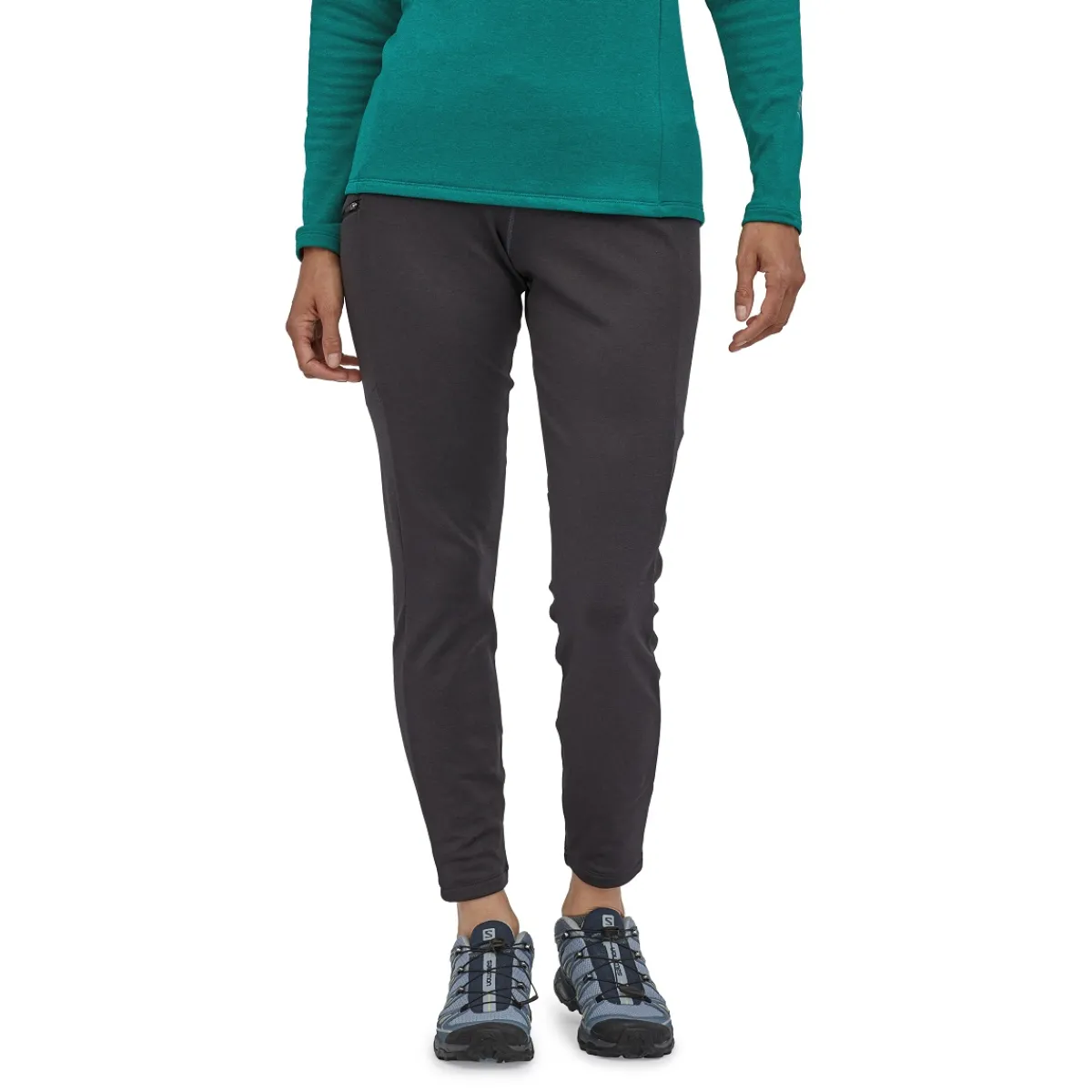 Patagonia W's R1 Daily Bottoms women's pants Ink Black/Black X-Dye Best