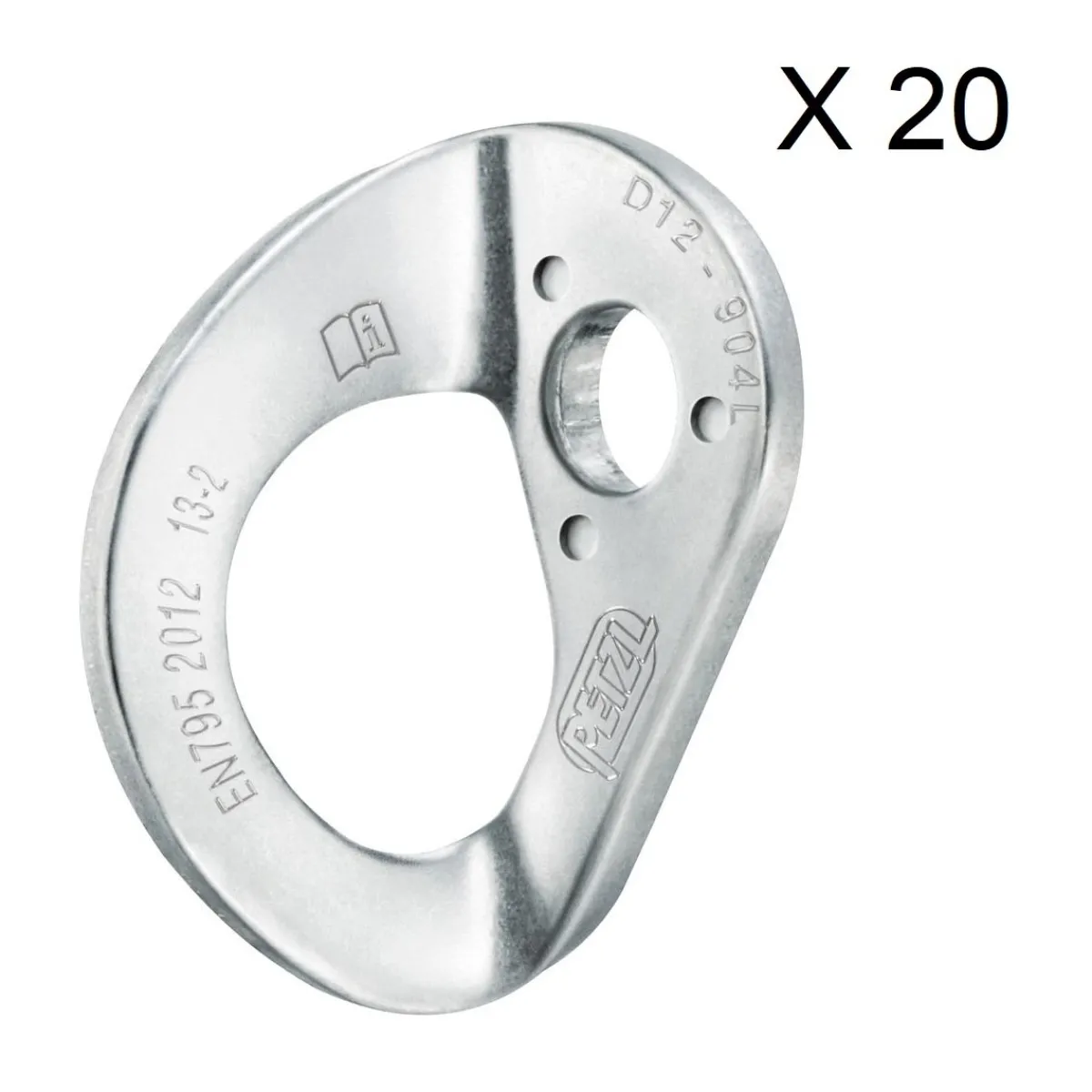 Petzl Coeur HCR Ø12 mm hanger 20-Pack Outlet