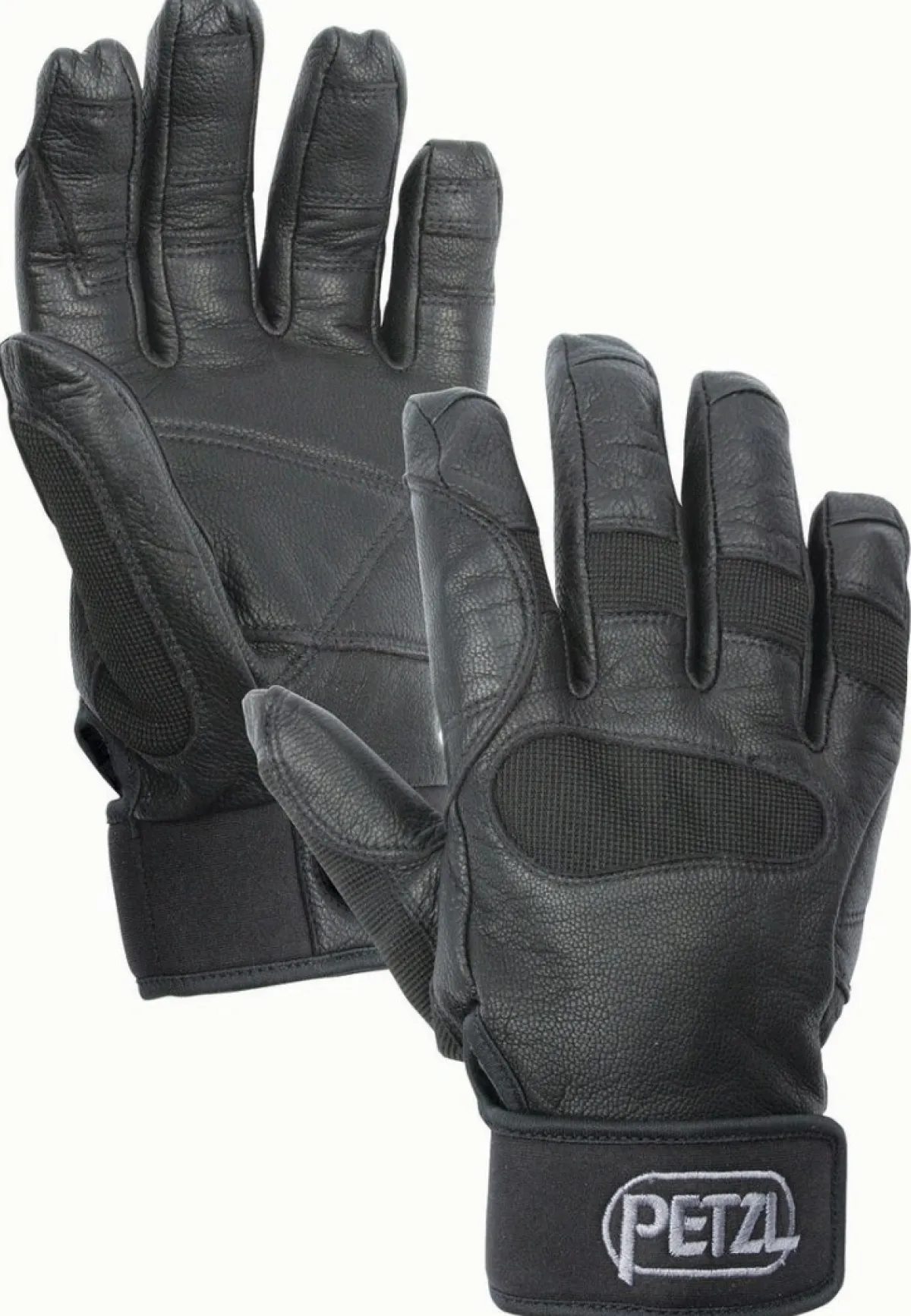 Petzl Cordex Plus belay and via ferrata gloves Black Best