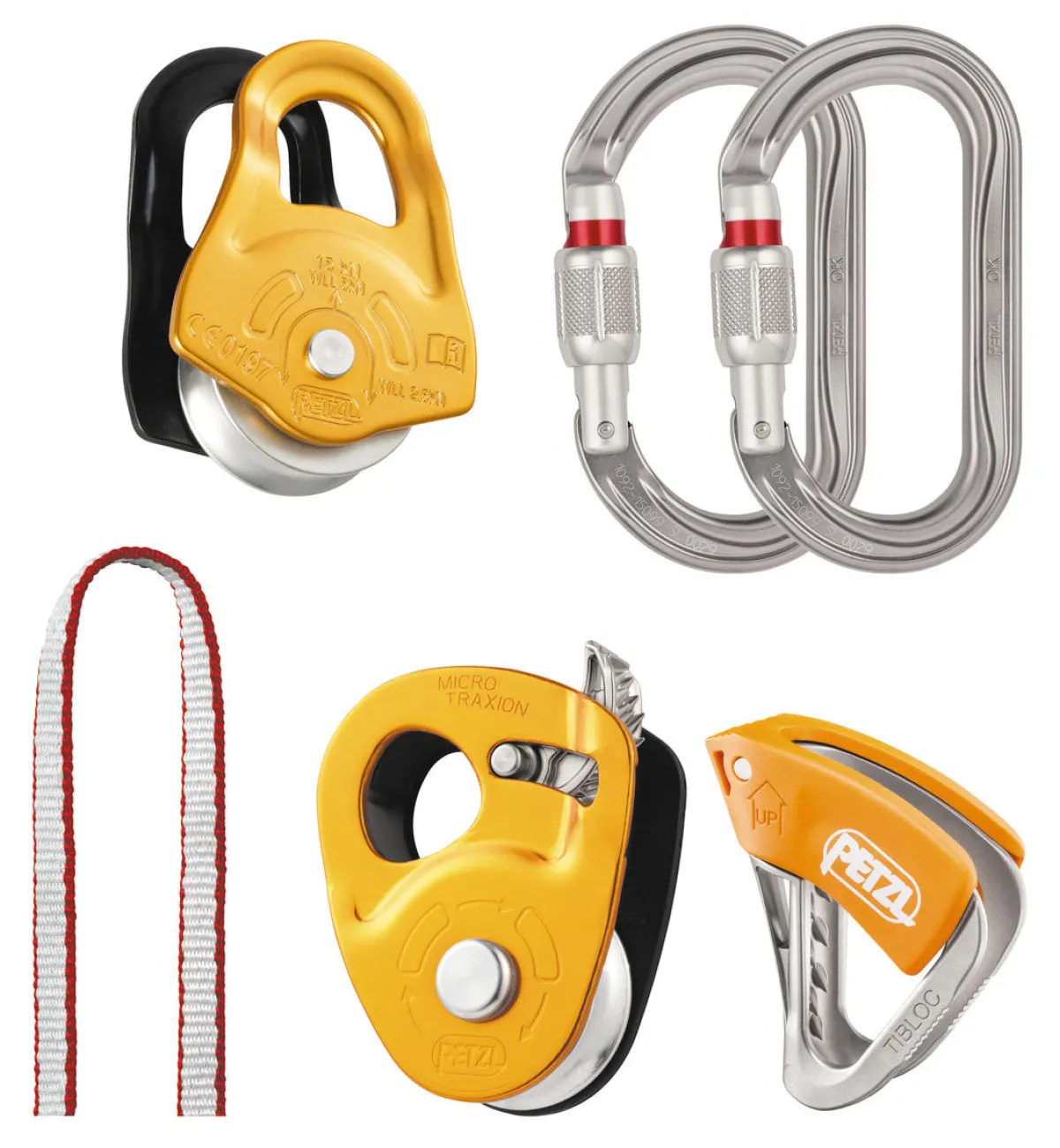 Petzl Kit Secours Crevasse rescue kit Cheap