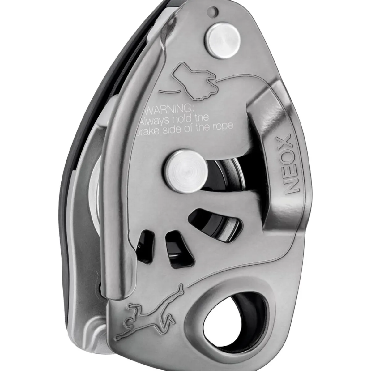 Oliunìd Petzl Neox belay device and climbing carabiner Outlet