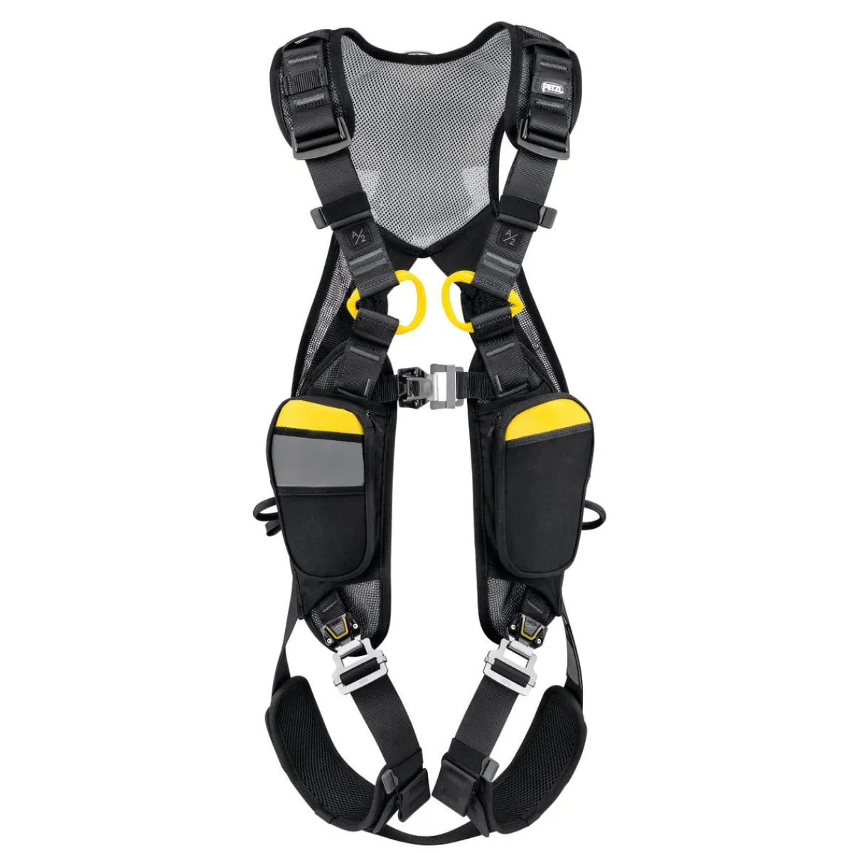 Petzl Newton Easyfit european version fall arrest work harness Black/Yellow Outlet