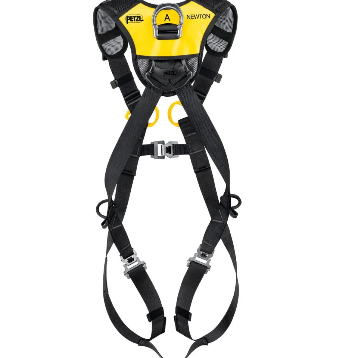Petzl Newton Fast european version fall arrest work harness Black/Yellow Fashion