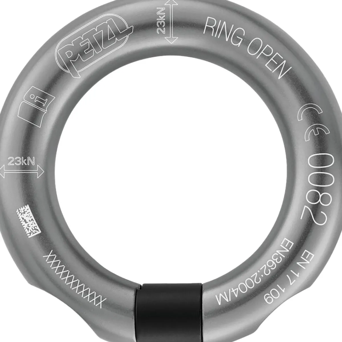 Petzl Ring Open connection ring for work at height Clearance