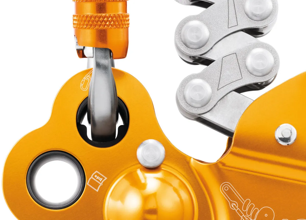 Petzl ZigZag Plus device with swivel for tree care Shop