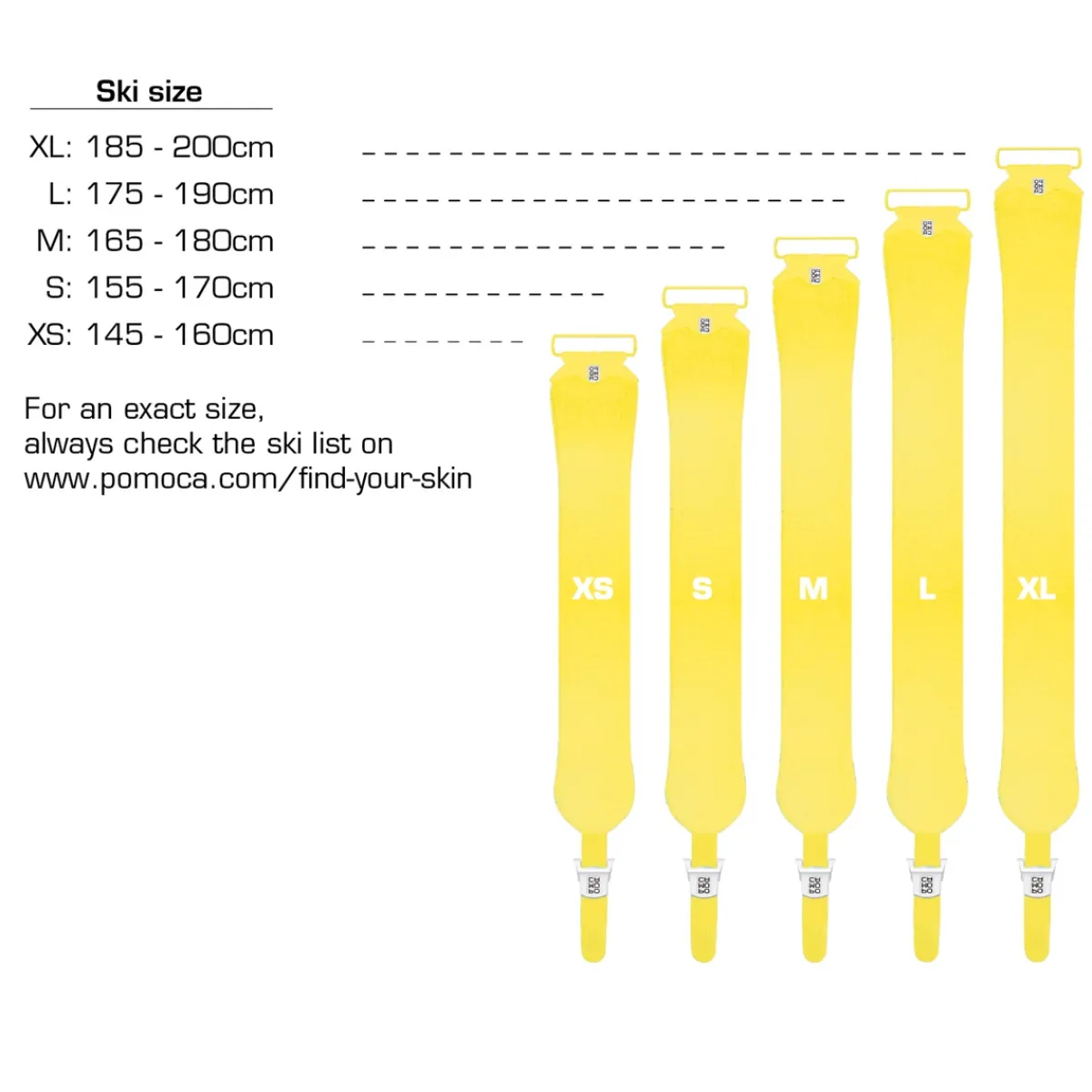 Pomoca Climb 2.0 V2 120 mm Back Fix universal lenght climbing skin Shop
