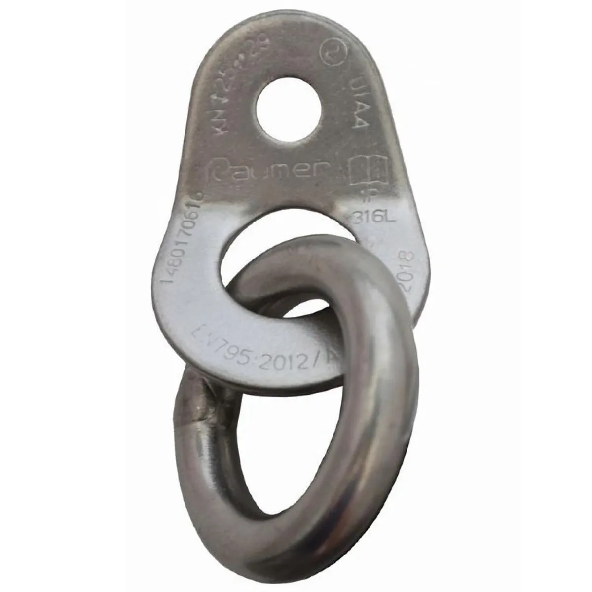 Raumer stainless steel hanger Wing Ø10 + ring Ø10 Shop