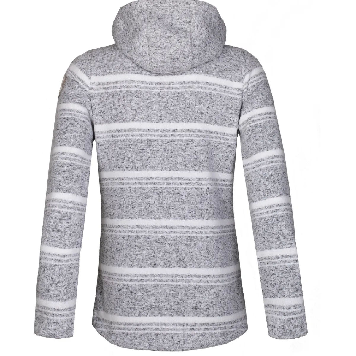Rock Experience Berna Hoodie Fz Woman Fleece Women's technical polar fleece Grey Melange Shop
