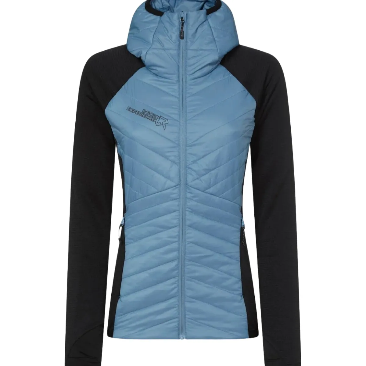 Rock Experience Eco Manitoba Hybrid Woman Jacket women's down jacket Blue Shadow/Caviar Online