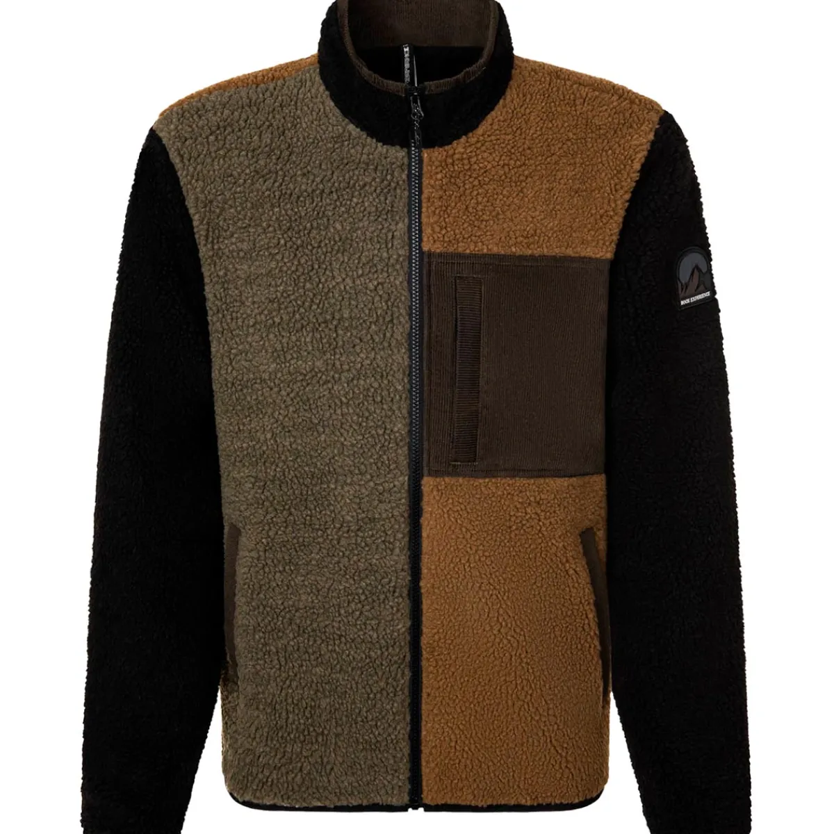 Rock Experience Re.Takotna Mock Neck Fz Man Fleece men's sweater Cheap