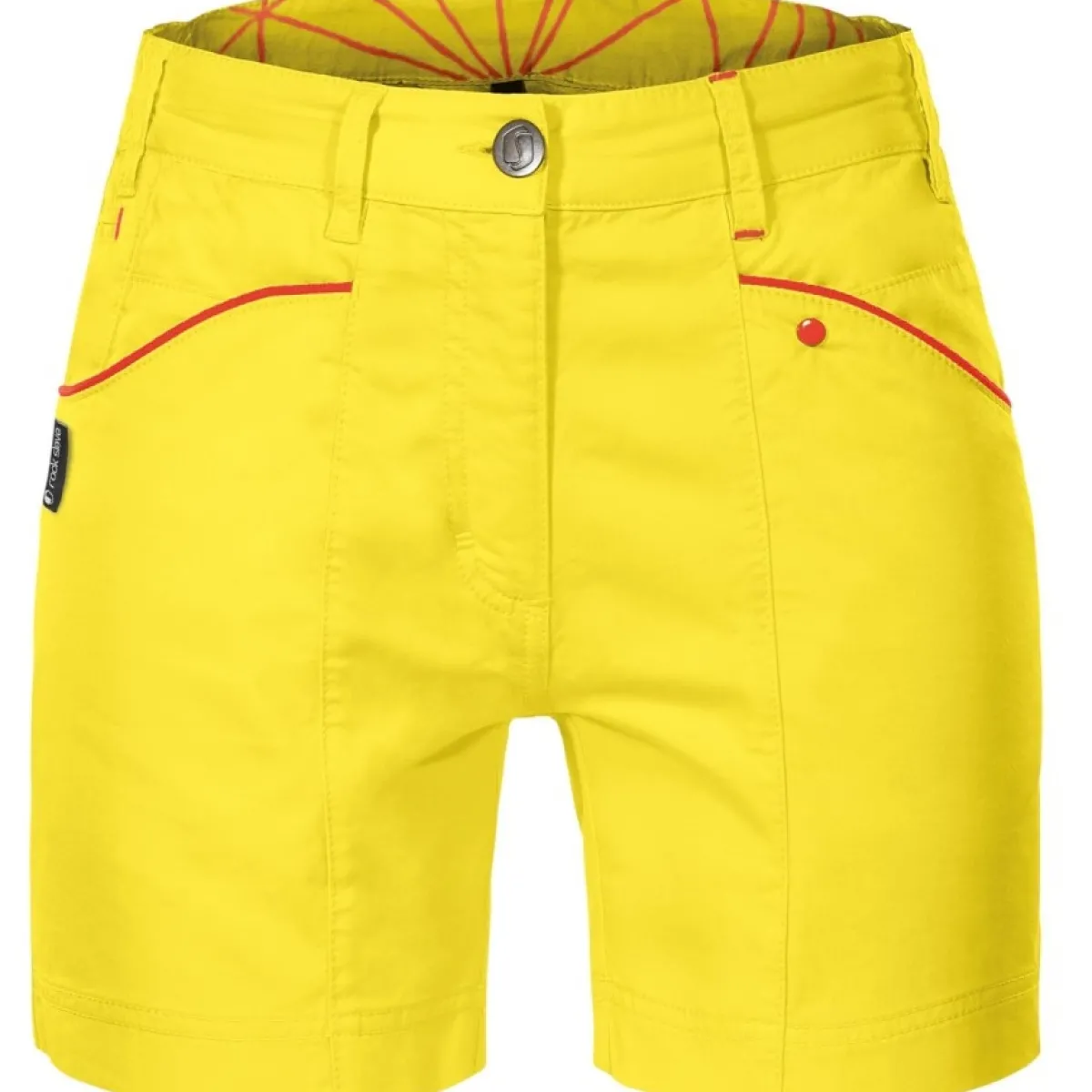 Rock Slave Maddy women's shorts Yellow Hot