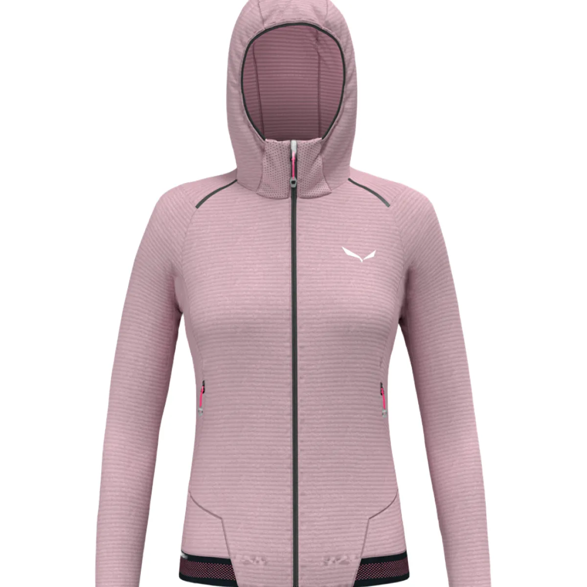 SALEWA Pedroc Polarlite women's technical polar fleece Zephyr Hot