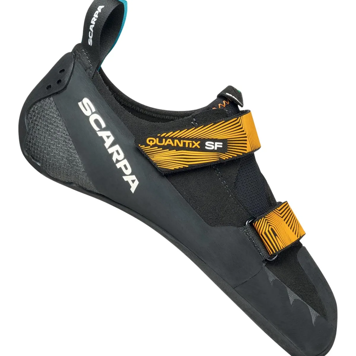 SCARPA Quantix SF Black/Bright Orange climbing shoes Hot