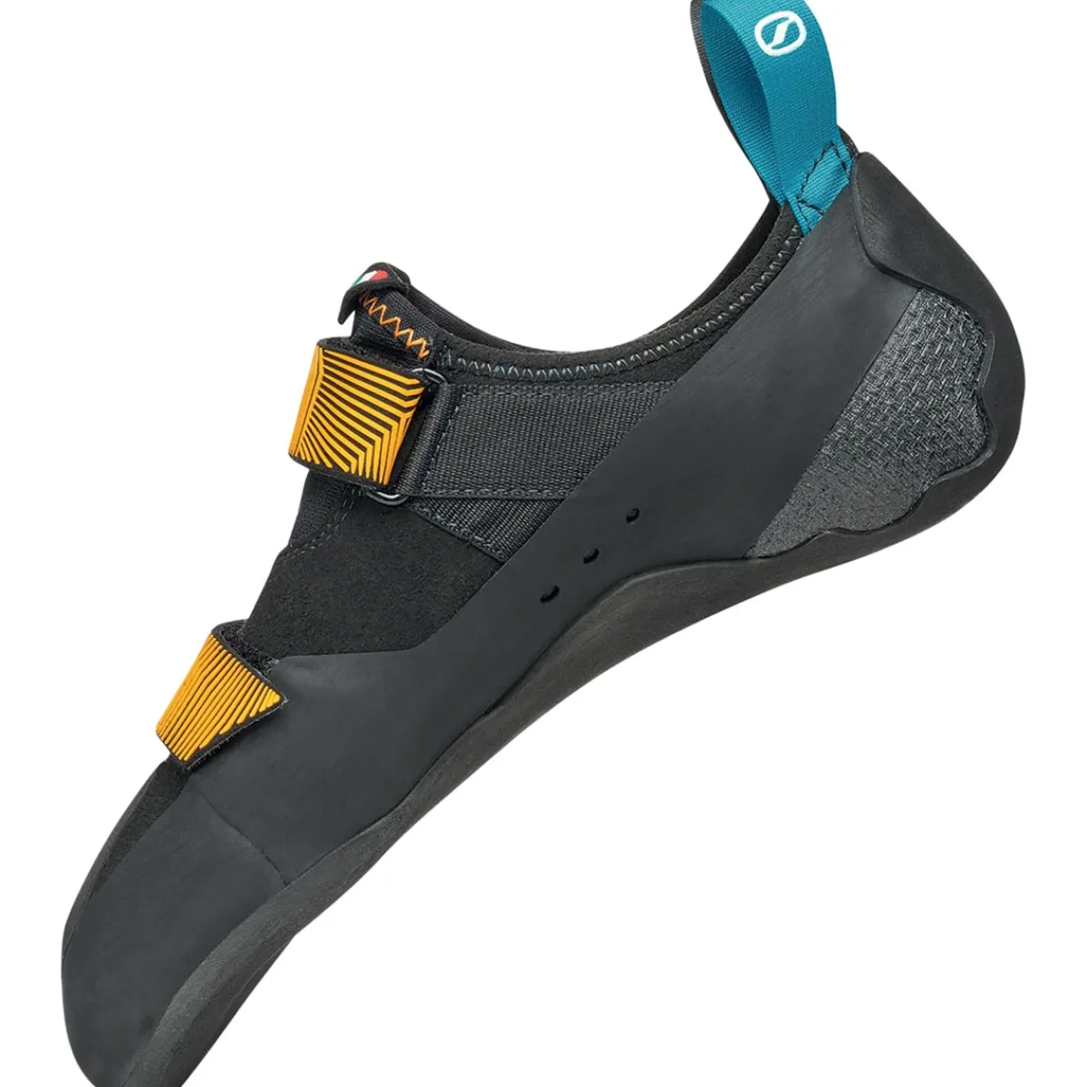 SCARPA Quantix SF Black/Bright Orange climbing shoes Hot