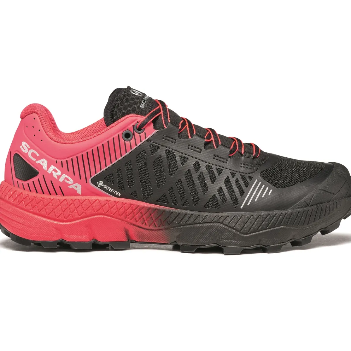 SCARPA Spin Ultra GTX Woman trail running shoes Brighit Rose Fluo/Black Cheap