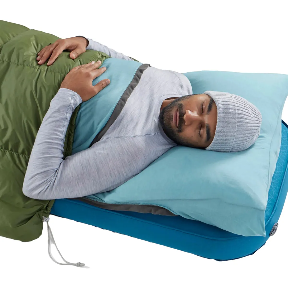 Sea To Summit Comfort Blend Rectangular with Pillow Sleeve sleeping bag liner Cheap