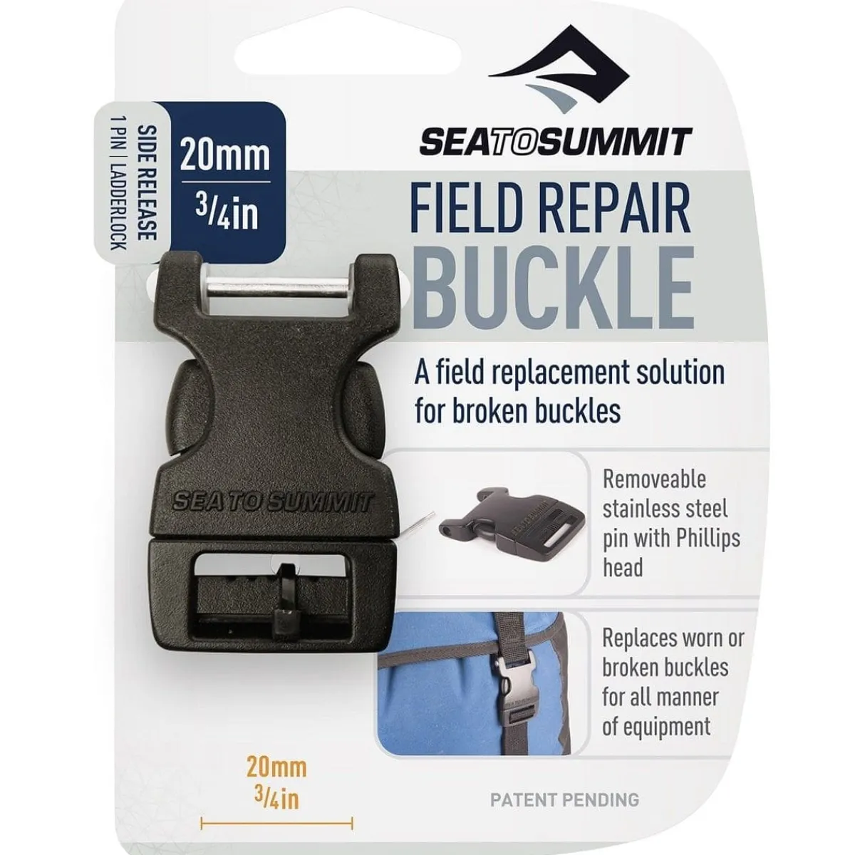 Sea To Summit Field Repair Buckle Removable Pin spare buckle Cheap