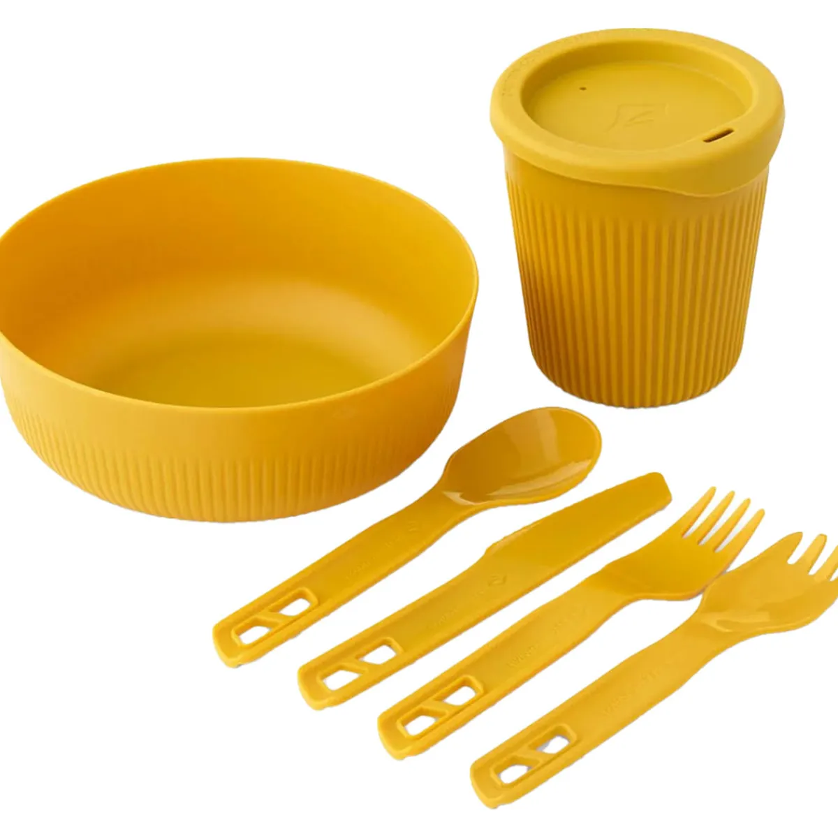 Sea To Summit Passage Dinnerware Set - (6 Piece) - camping dinnerware set Arrowwood Yellow Discount