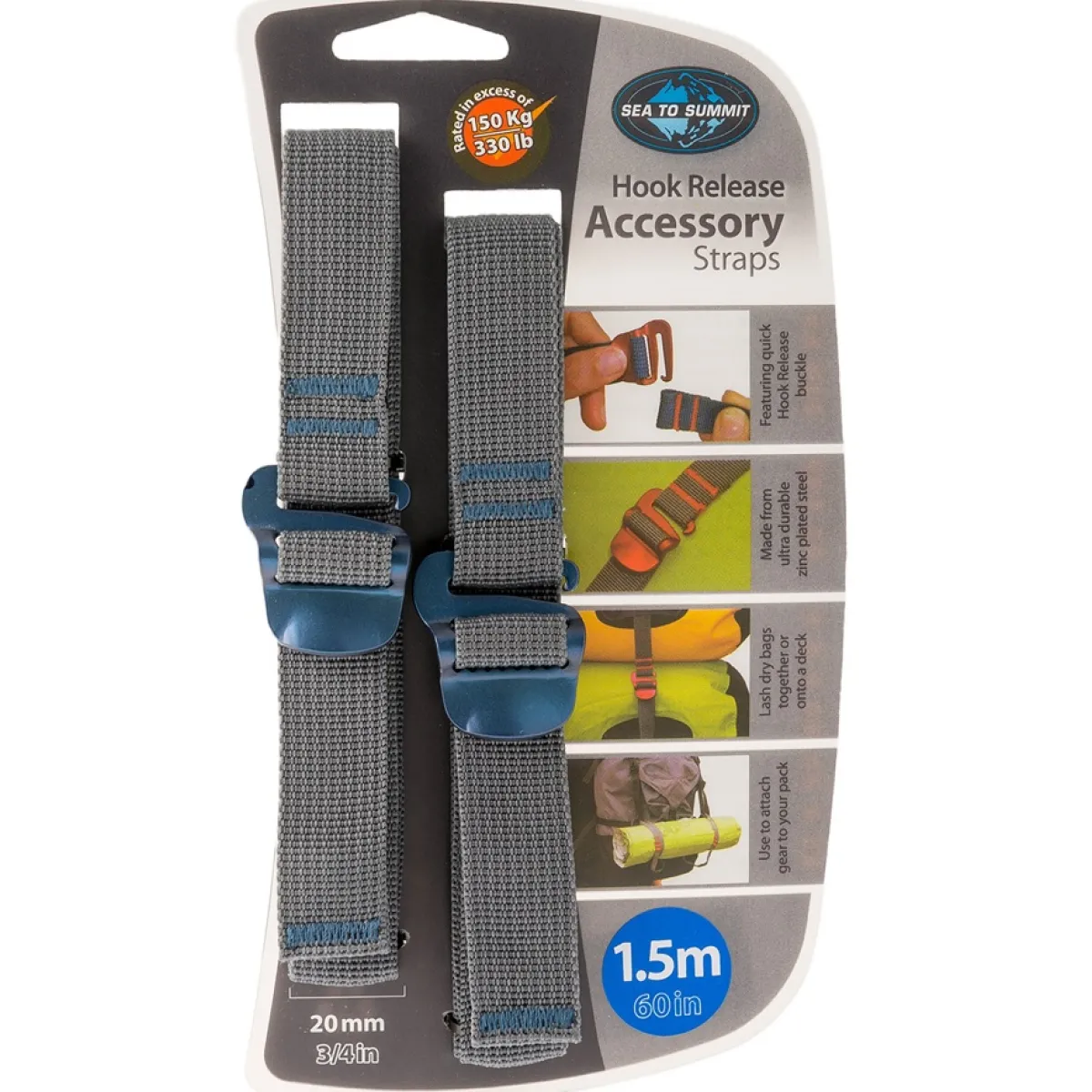 Sea To Summit Tie Down Accessory Strap 20 mm compression slings Clearance