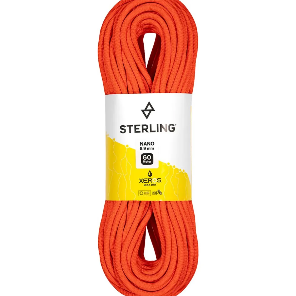 Sterling Nano 8.9 mm XEROS climbing rope Orange Discount