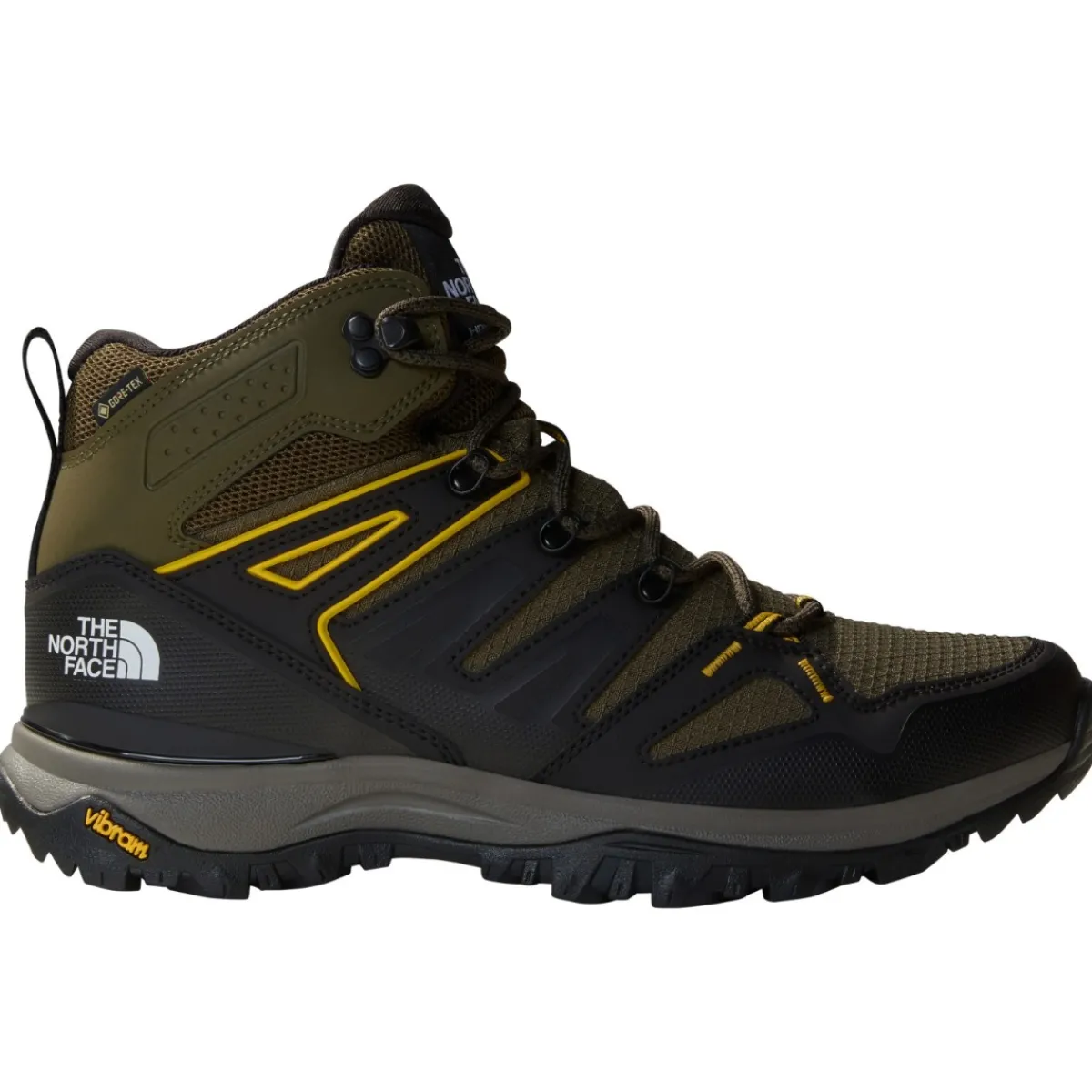 The North Face Hedgehog Mid Gore-Tex M men's trekking shoes New Taupe Green/Tnf Black Sale