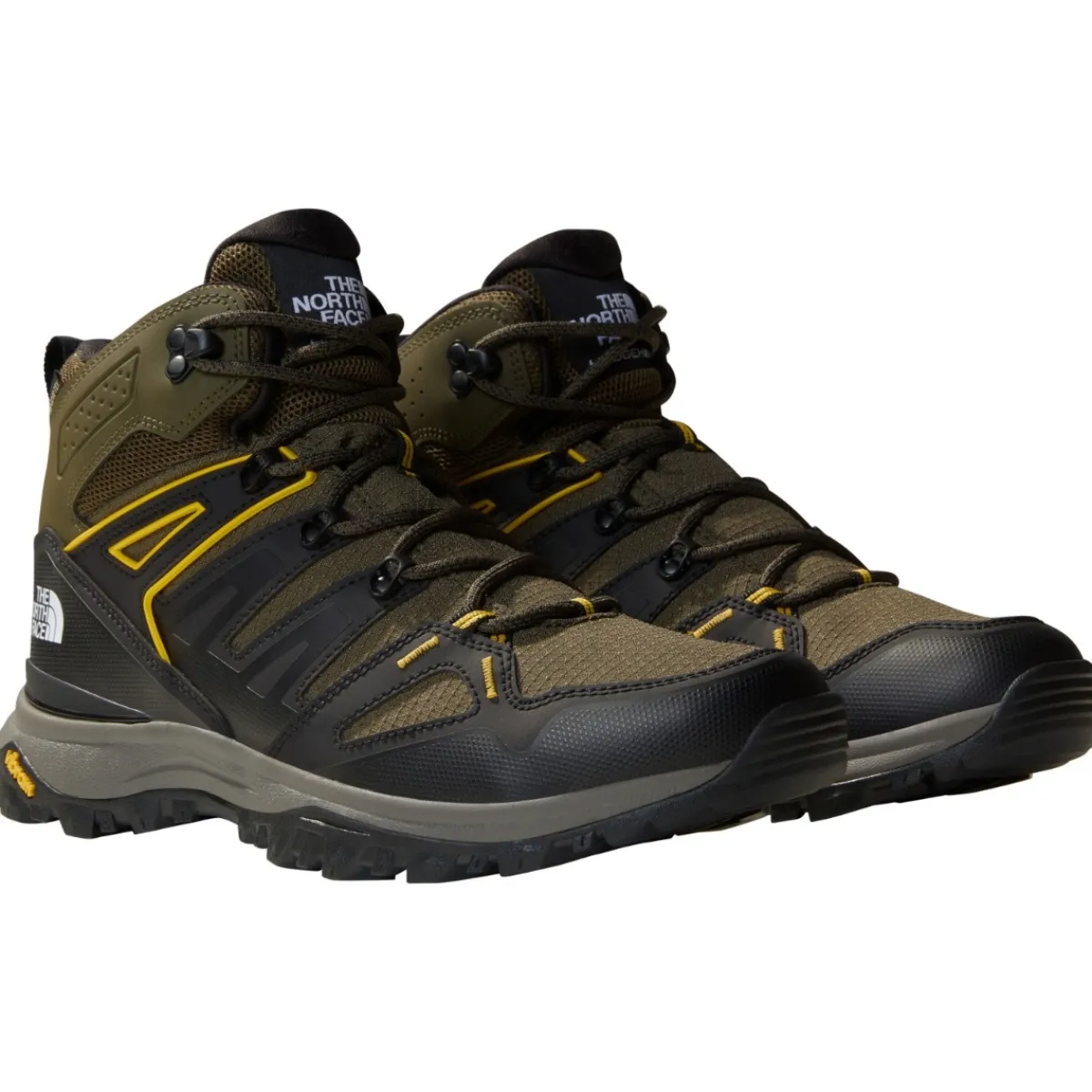 The North Face Hedgehog Mid Gore-Tex M men's trekking shoes New Taupe Green/Tnf Black Sale