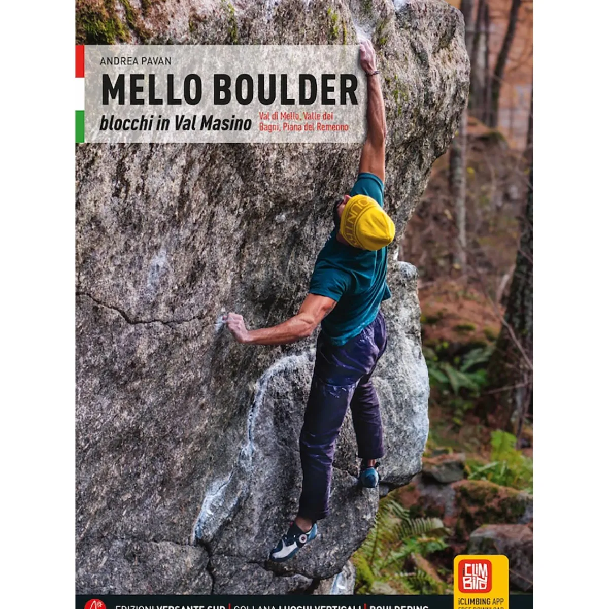Versante Sud Mello Boulder climbing guidebook Discount
