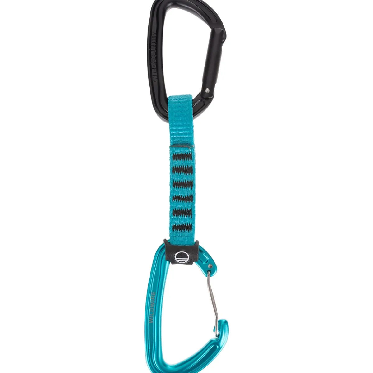 Wild Country Wildhybrid Quickdraw 6-pack climbing quickdraw Black/Turquoise New